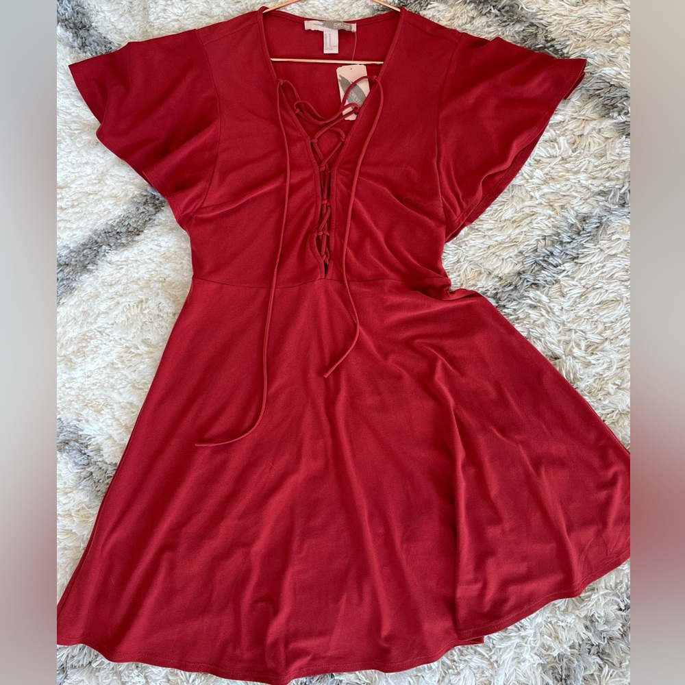 Forever 21 | NWT | Spring Dress | Size M | Brick